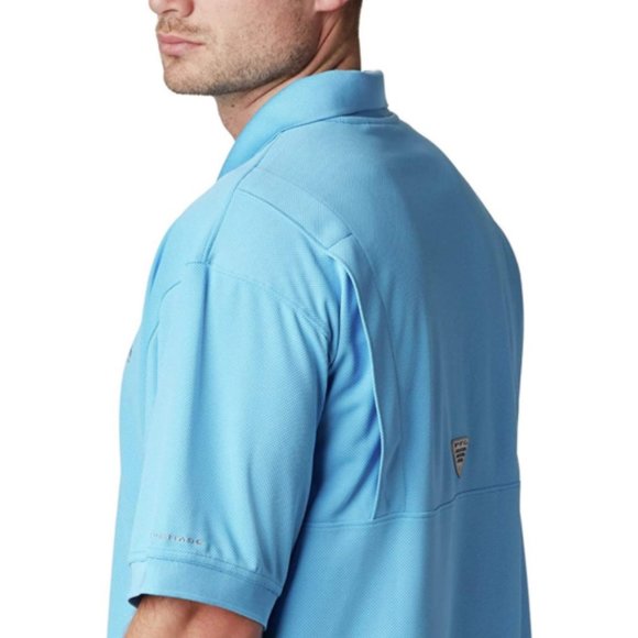 NWT Columbia Men's PFG Perfect Cast Polo Shirt 6X - Picture 3 of 5